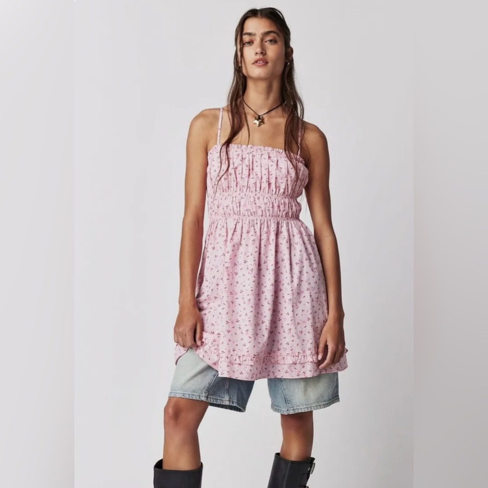 NWOT Free People Gabby Mini Dress - Picture 2 of 15
